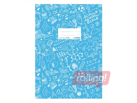 SALE Kaustiku kaaned Herma Schoolydoo, A4, helesinine