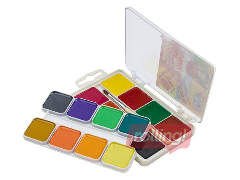 Akvarellid Gamma, 16 värvi