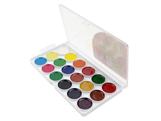 Акварель Gamma, 18 цветов