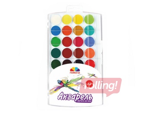 Watercolors Gamma, 32 colors