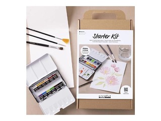 Akrüülvärvid Creativ Company, metallkastis, komplekt, 12 värvi