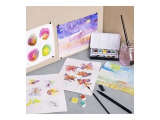 Акварельные краски Creativ Company, металлическая коробка, 12 цветов