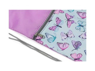 Shoe bag with pocket, Meadow