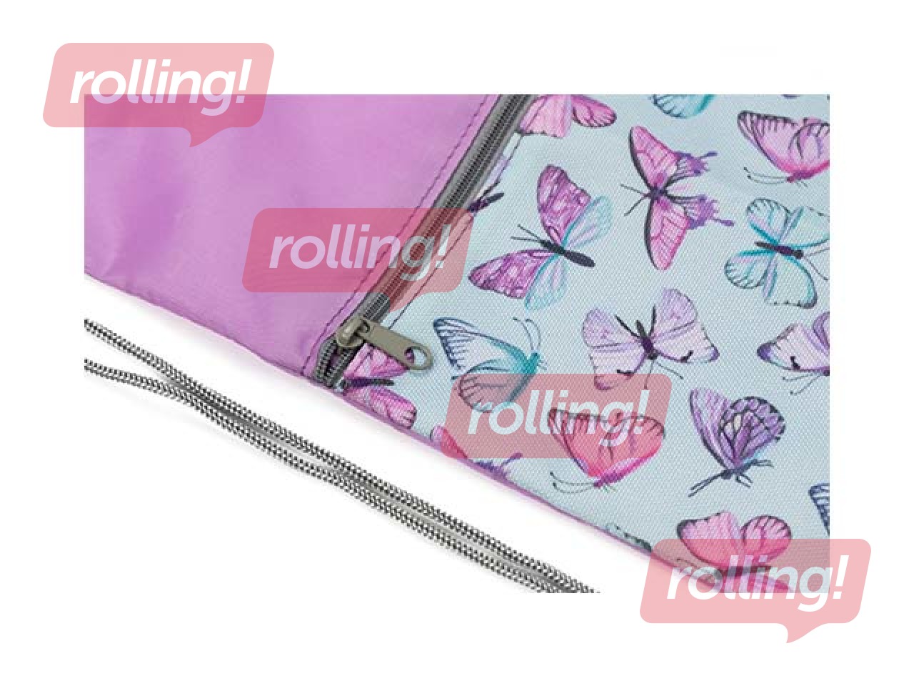 Shoe bag with pocket, Meadow