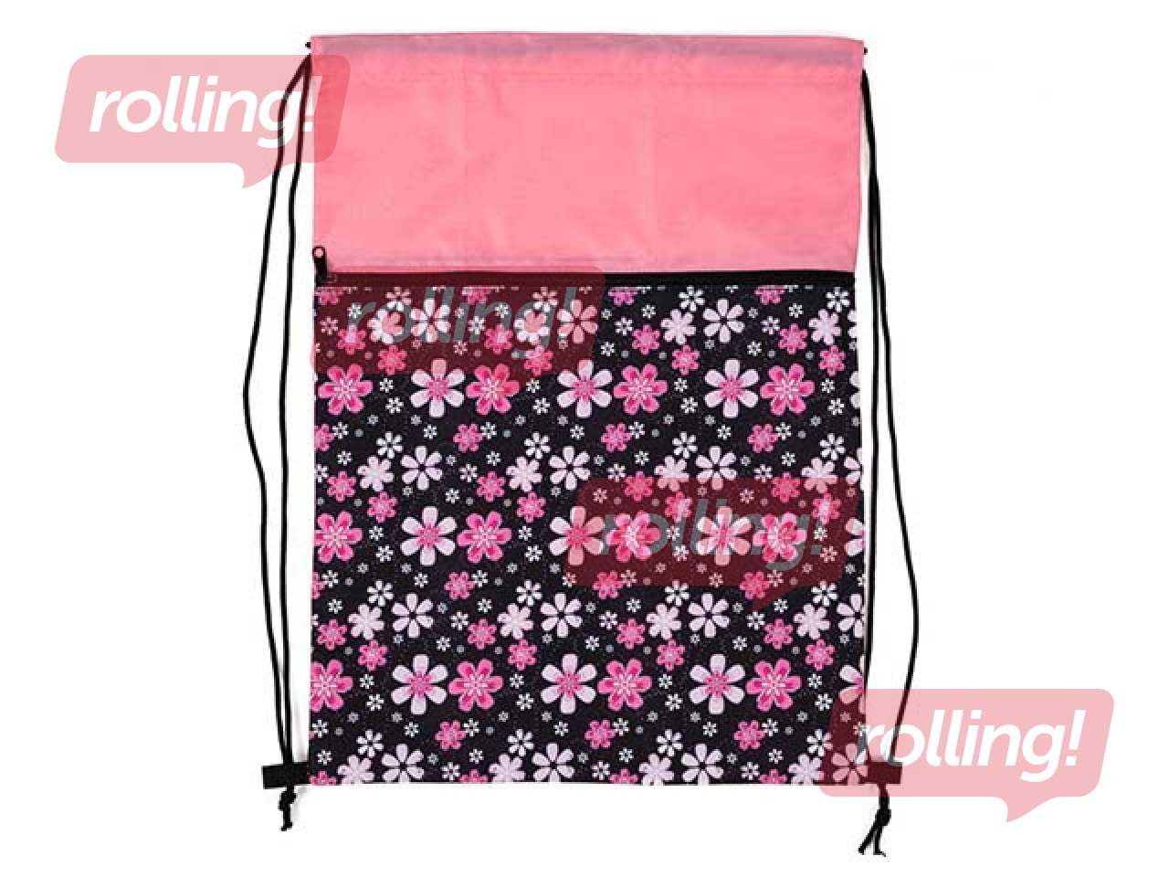 SALE Jalatsikott taskuga, Flowers