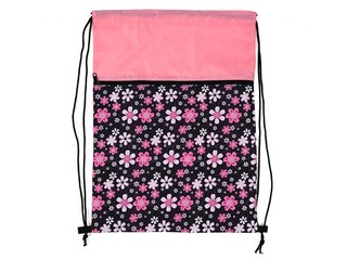 Shoe bag with pocket Flowers