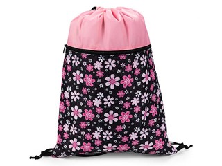 Shoe bag with pocket Flowers