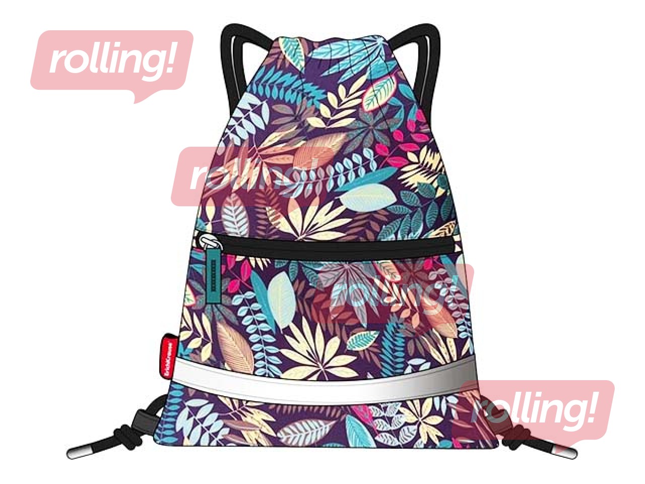 Shoe bag with pocket ErichKrause Night Forest