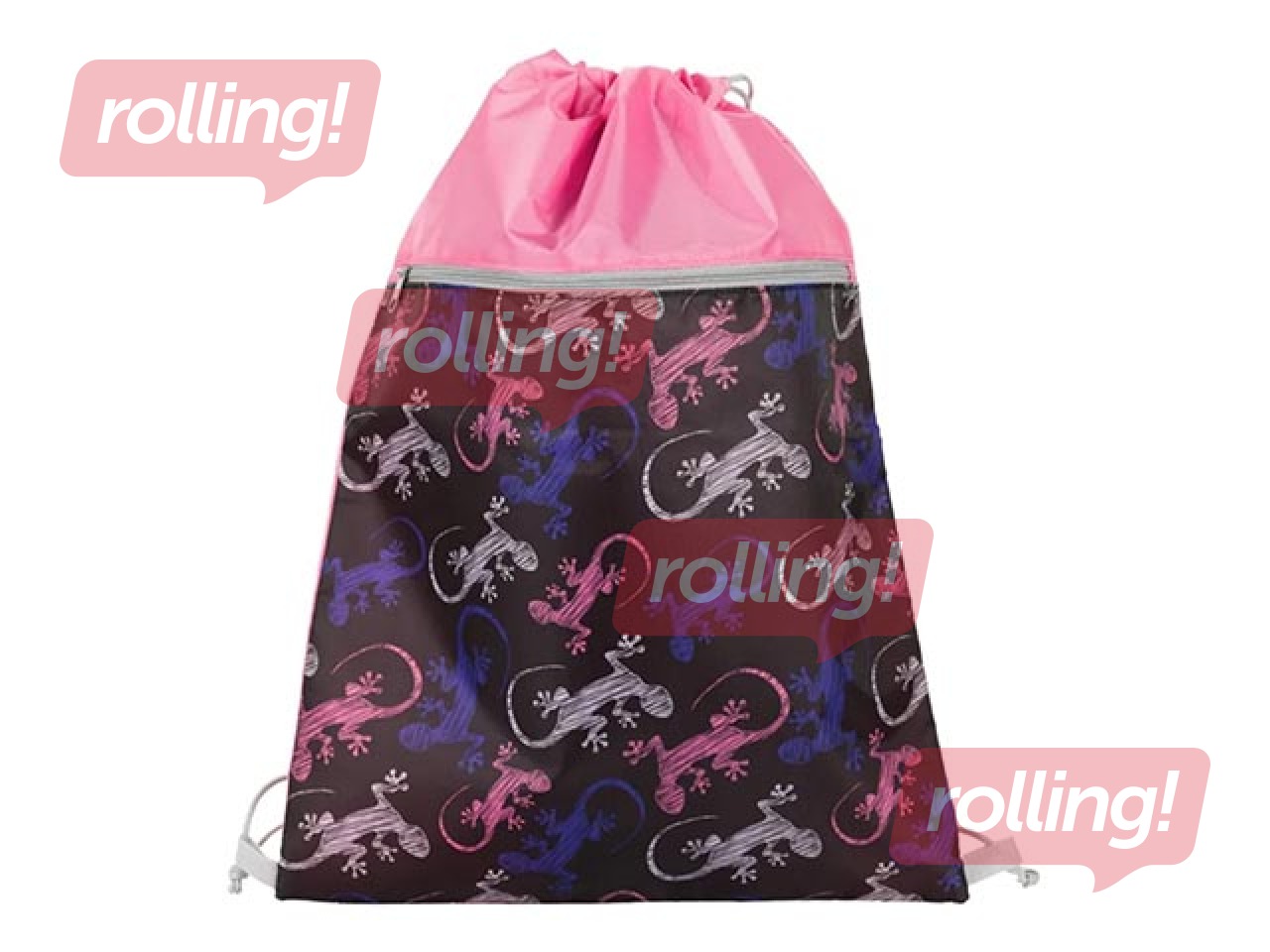 Shoe bag with pocket Lizzard