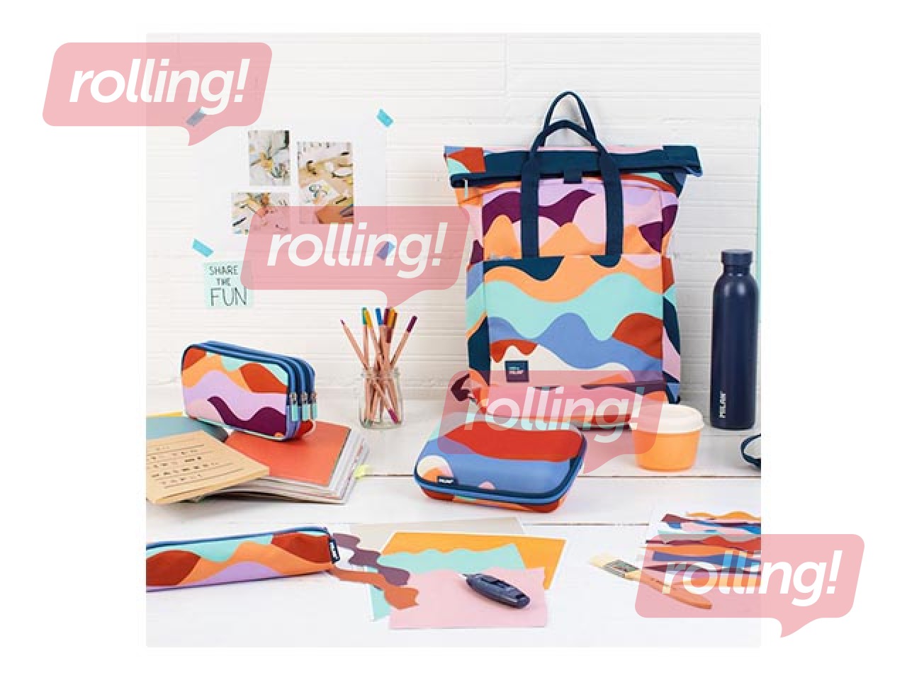 Seljakott Milan Urban Top roll (10 L) The Fun