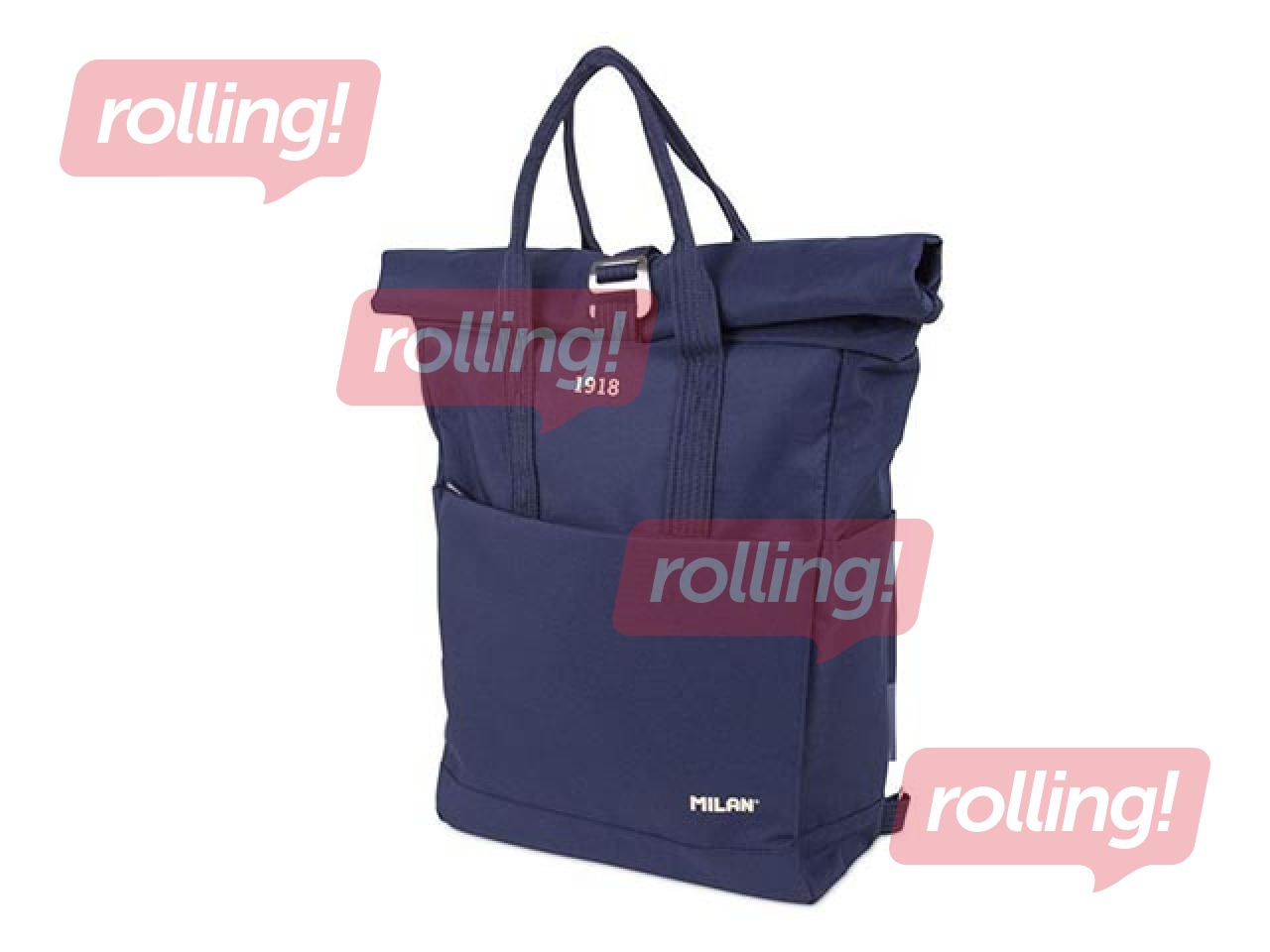 Backpack Milan Urban Top roll (10L) 1918, navy blue