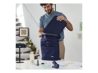 Backpack Milan Urban Top roll (10L) 1918, navy blue