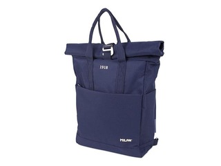 Mugursoma Milan Urban Top roll (10L) 1918, tumši zila