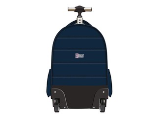 Trolley backpack St.Right Rainbow Cats, 26 L