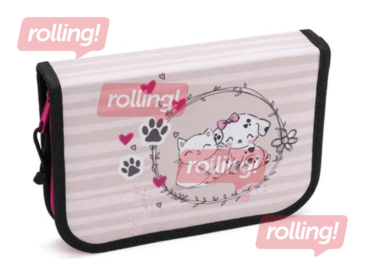 PROMO Koolikoti komplekt Cute Pets: koolikott, pinal, jalatsikott