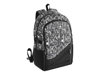 SALE Seljakott ErichKrause CityLine, must / valge