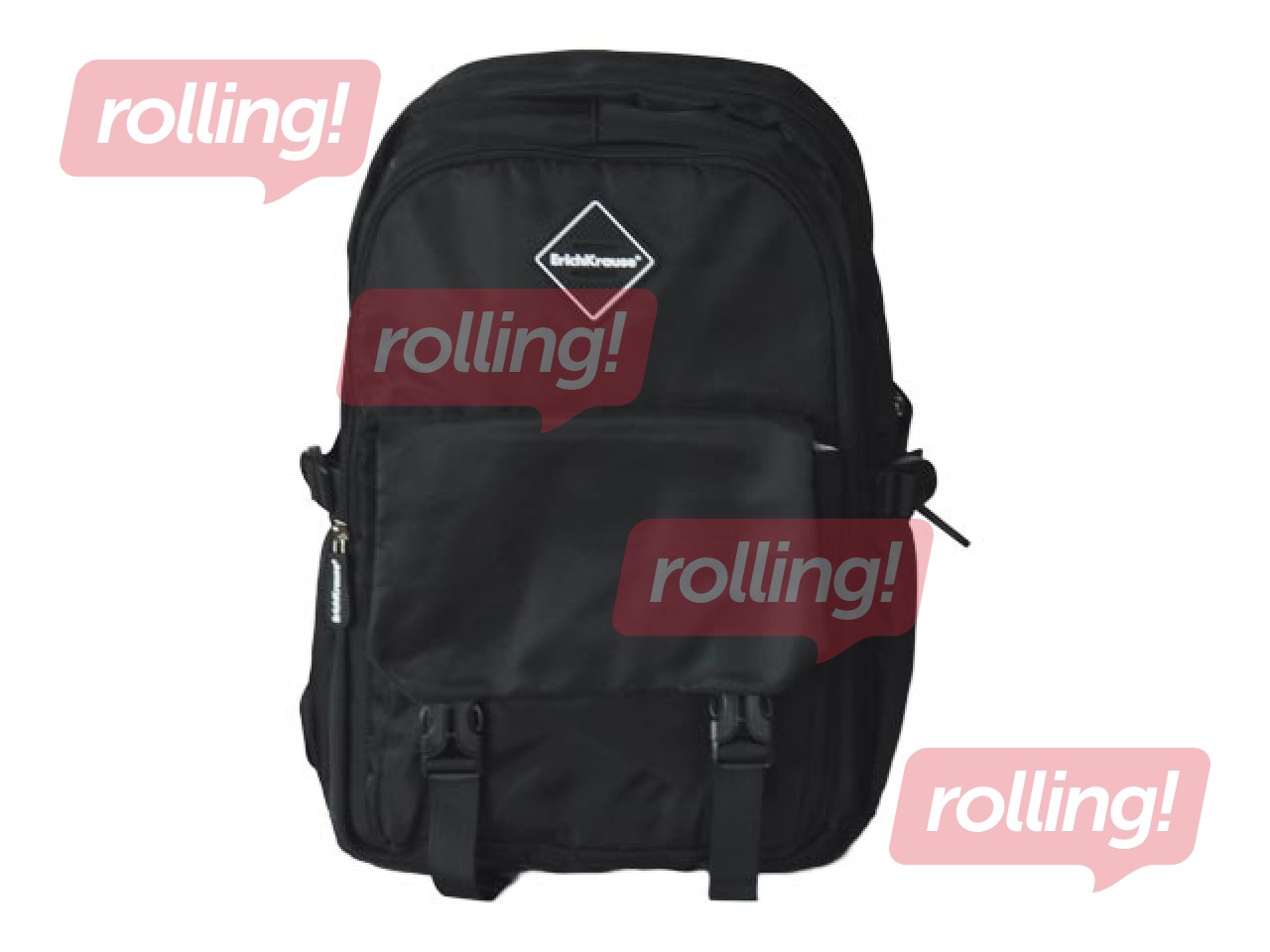 Mugursoma ar diviem nodalījumiem ErichKrause SchoolLine, melna, 24 L