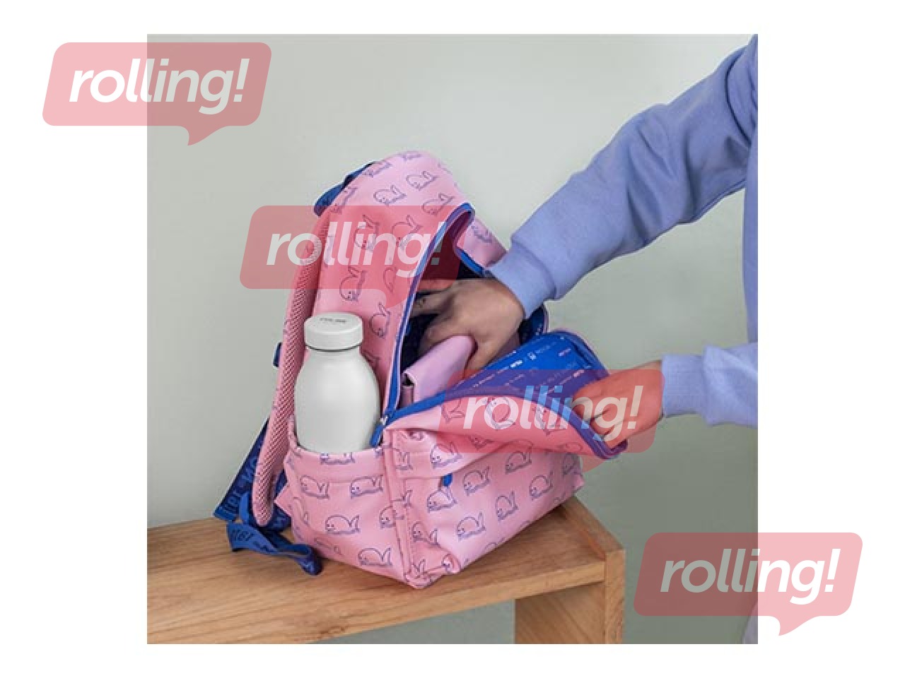 Backpack Milan (9.5L), pink