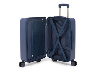 Carry-on suitcase Milan, blue, 55x40x23cm