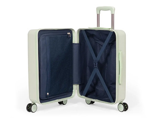 Carry-on suitcase Milan, green, 55x40x23cm