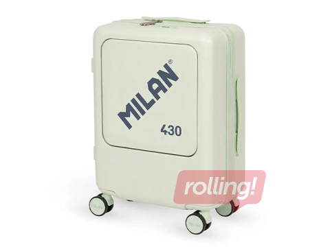Чемодан ручной клади Milan, зелёный, 55x40x23см