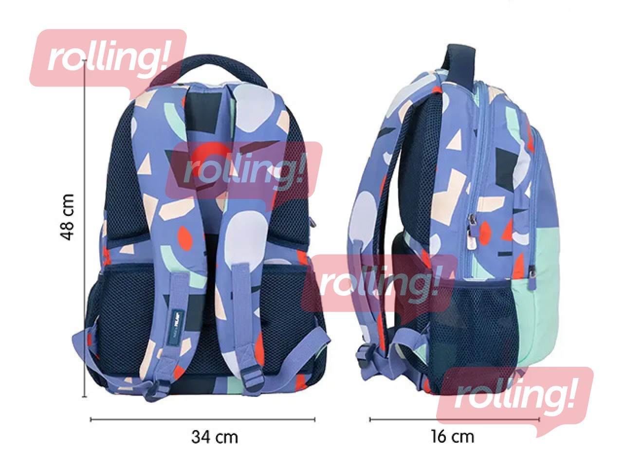 Seljakott Milan, Fun Animal, sinine, 21l