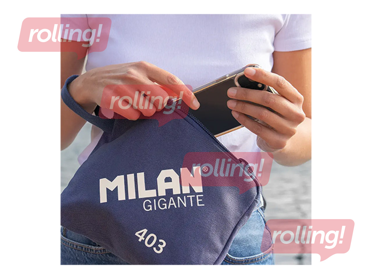 Randmekott Milan, sinine