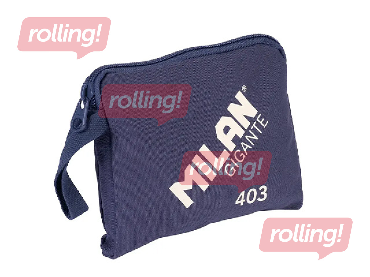 Wristlet bag Milan, blue