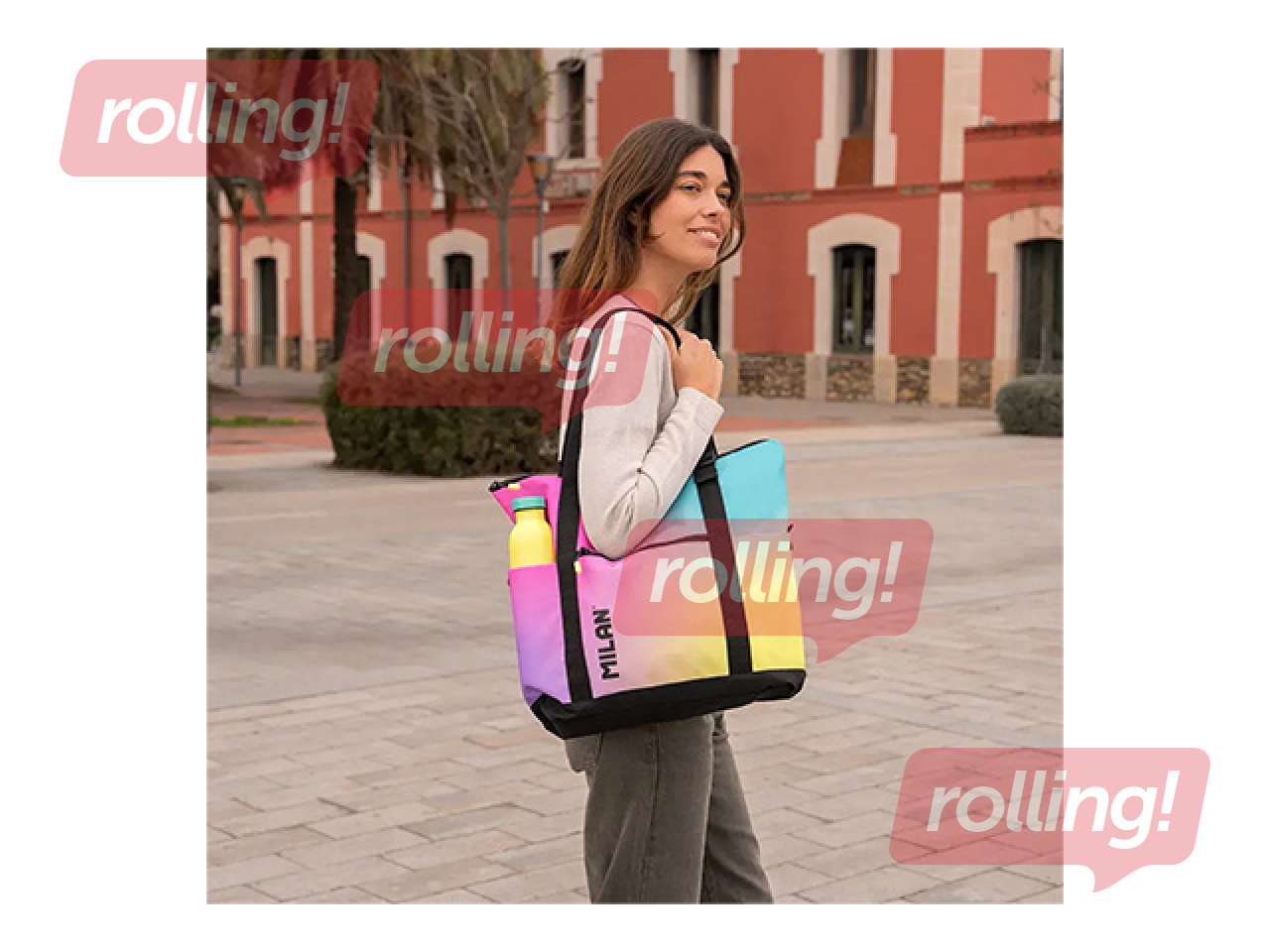 Shopper handbag Milan, Sunset
