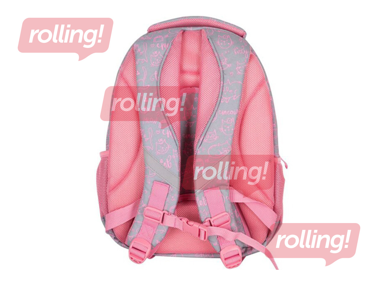 Backpack Astrabag Pinky Kitty, 20 L