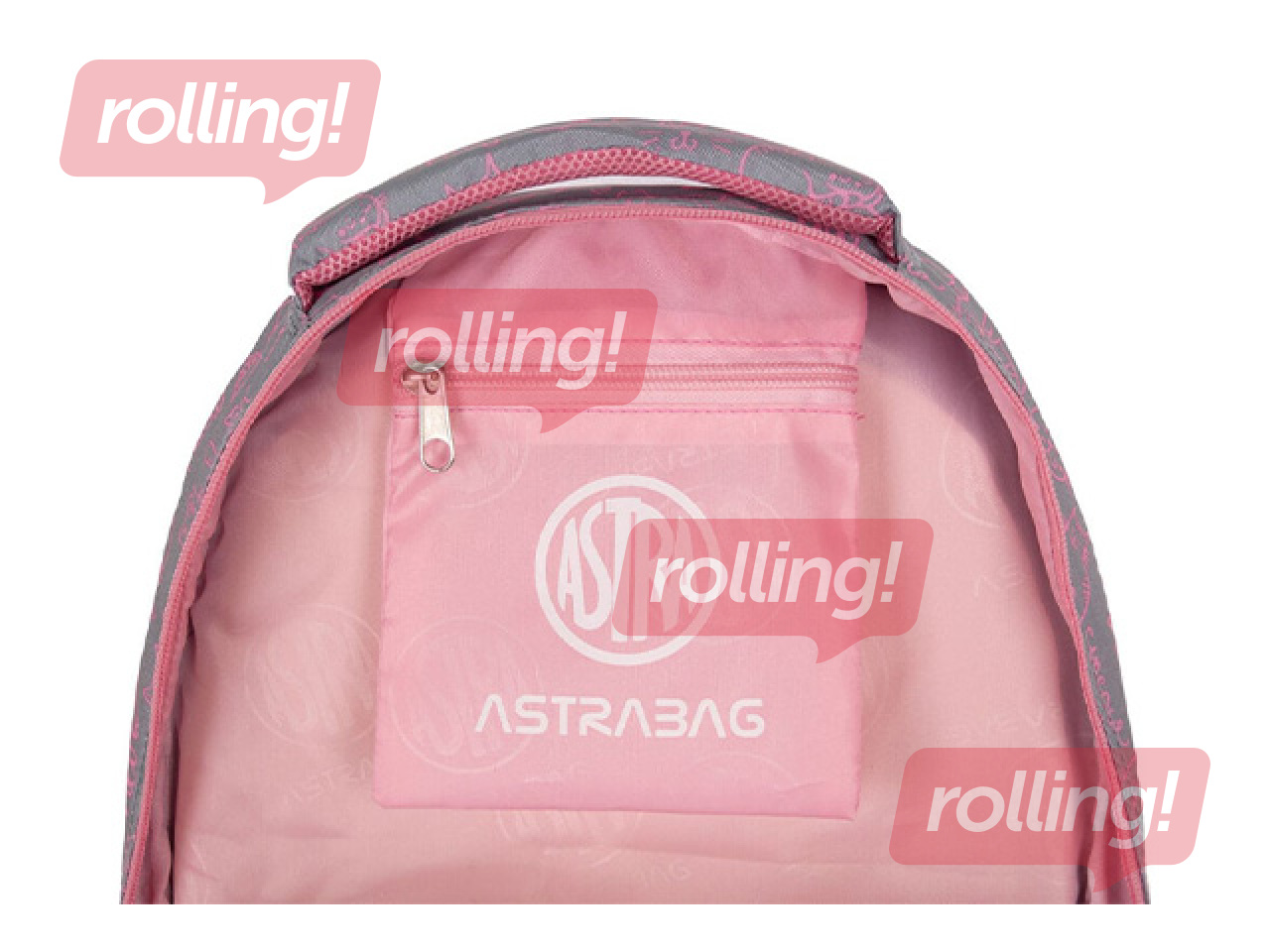 Mugursoma Astrabag Pinky Kitty, 20 L