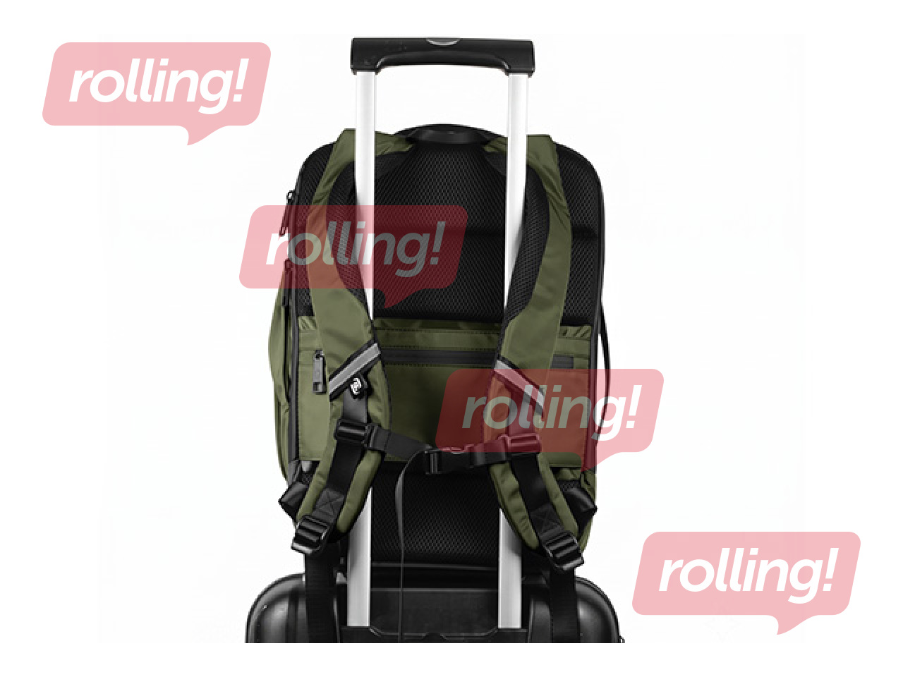 Seljakott Oxford Identity Executive, 18L, roheline
