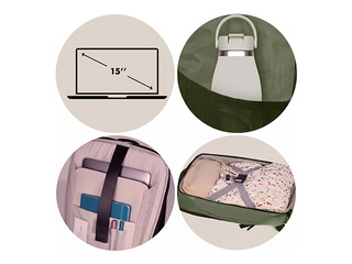 Seljakott Oxford Identity Executive, 18L, roheline
