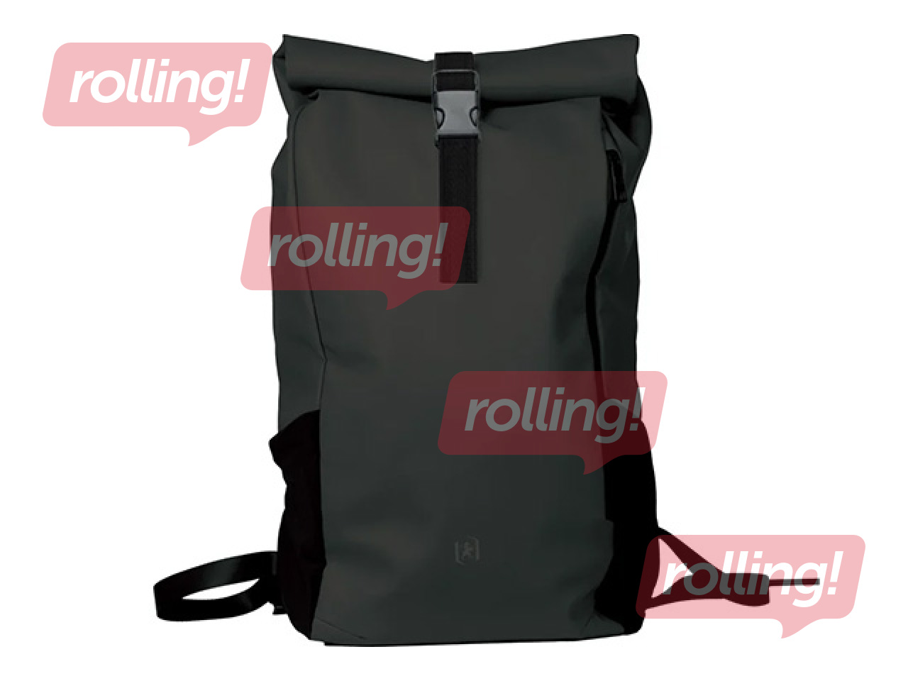 Seljakott Oxford Identity Off Road Rolltop, 24L, must