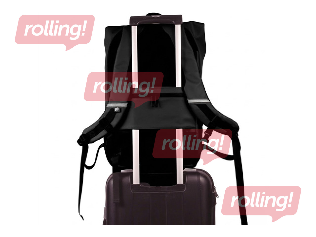 Seljakott Oxford Identity Off Road Rolltop, 24L, must