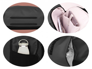 Seljakott Oxford Identity Off Road Rolltop, 24L, must