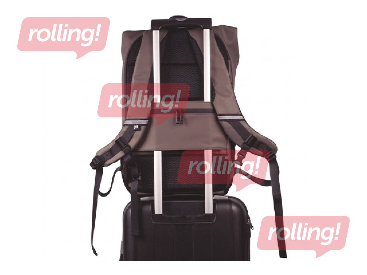Seljakott Oxford Identity Off Road Rolltop, 24L, pruun
