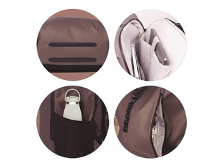 Seljakott Oxford Identity Off Road Rolltop, 24L, pruun