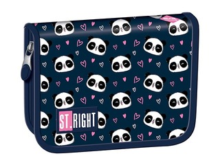 Pencil case with flaps St.Right Love panda