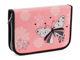 Pencil case with flaps Spring Wings