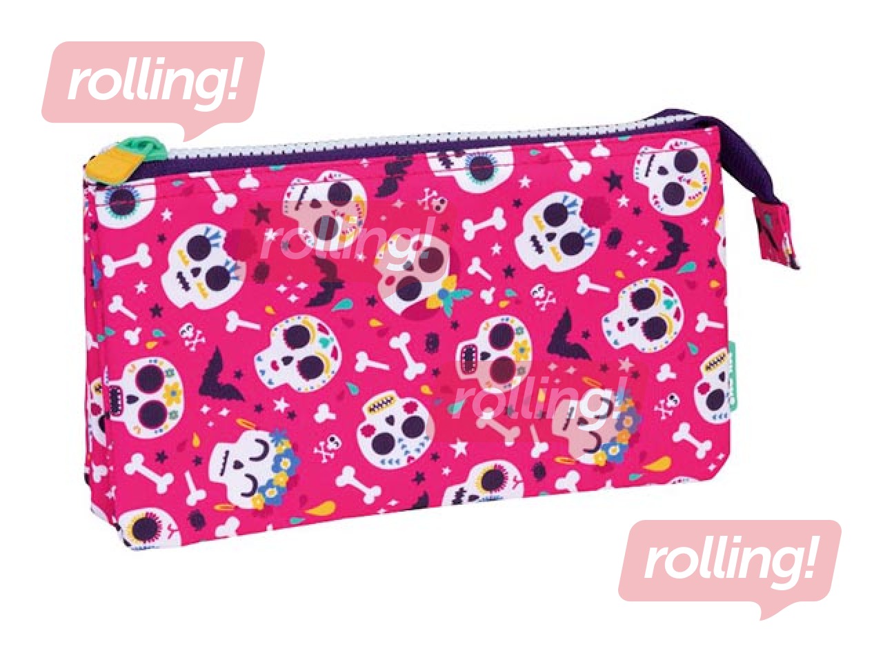 Penālis - maciņš Milan Bats & Bites, rozā