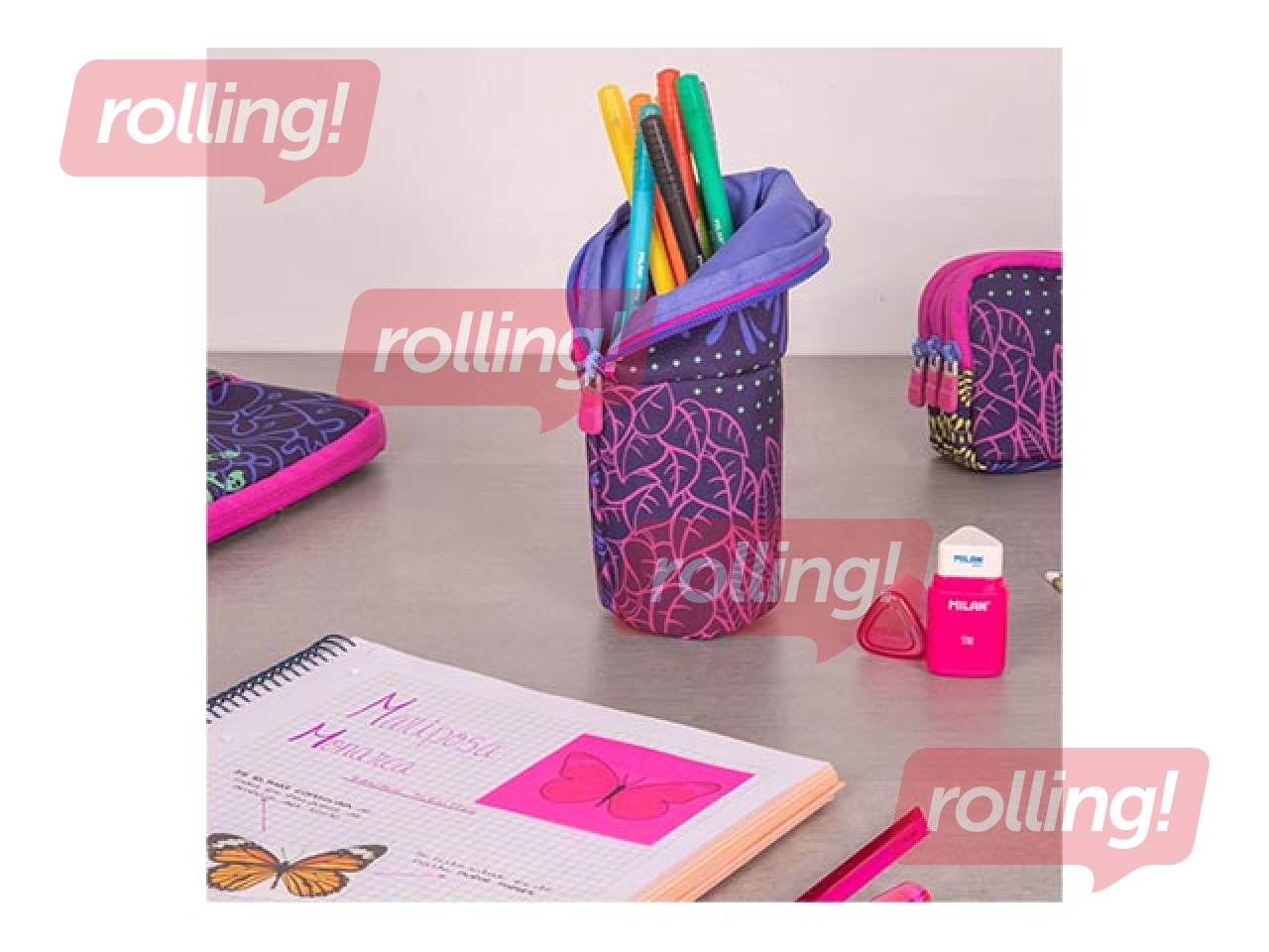 Standing pencil case Milan Fireflies