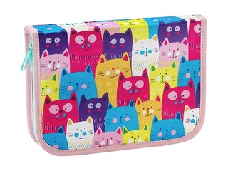 Pencil case with flaps Kittens