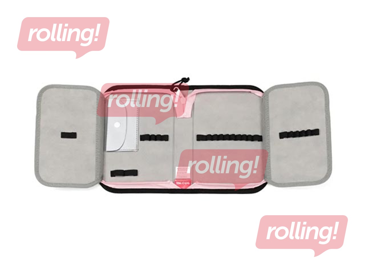 Pencil case with flaps Tropical