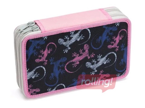Double decker pencil case Lizzard, without content