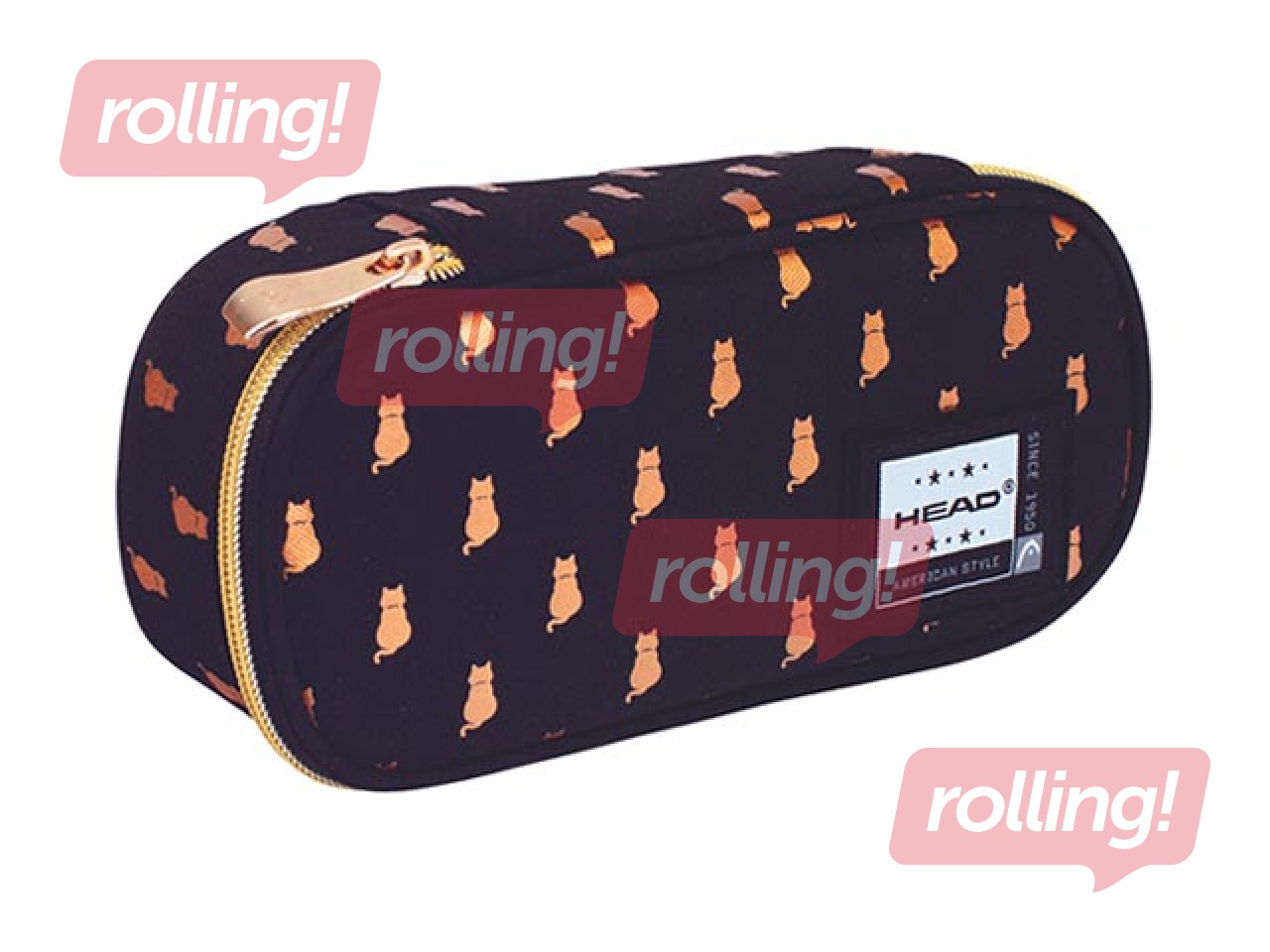 Pinal Astra Head Golden Effect Golden Kitty