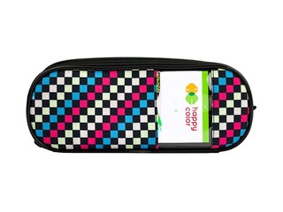 Пенал на двух молниях и окно Happy Color Cool Skate