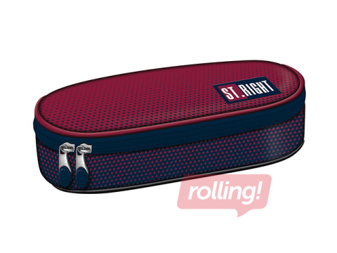 Пенал St.Right, Burgund Gradient