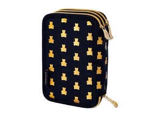 Pliiatsitasku Astra, Golden Teddy, 3 sektsiooni, tarvikutega