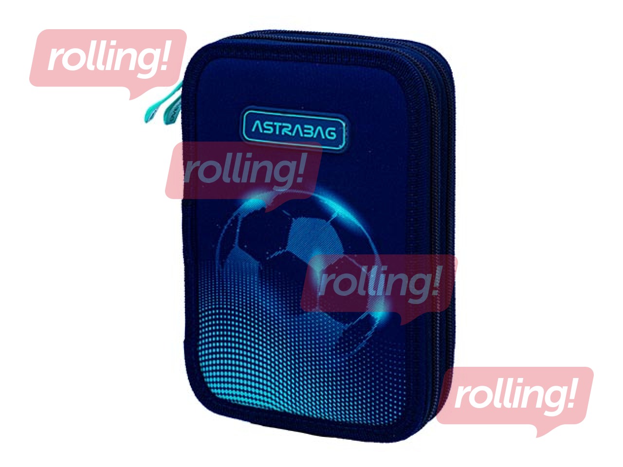 Pliiatsitasku Astra, Football Light, 2-osaline, ilma tarvikuteta 